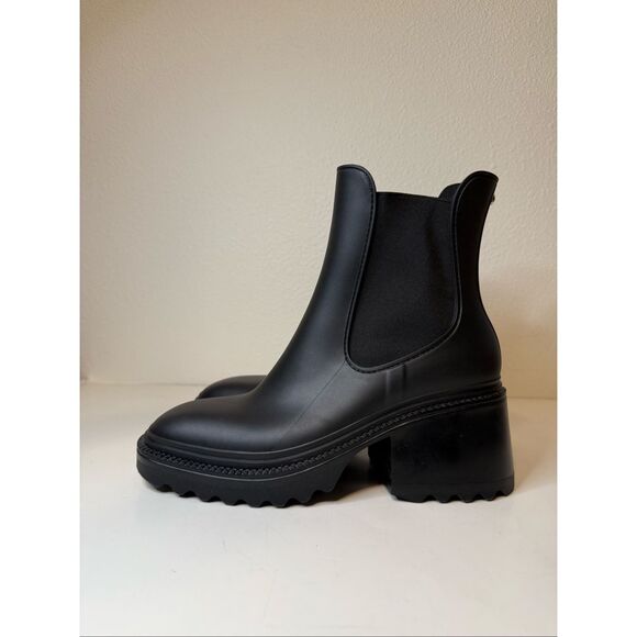 Sam Edelman Katiana Chunky Platform Rain Boots Size 9 - Picture 1 of 8